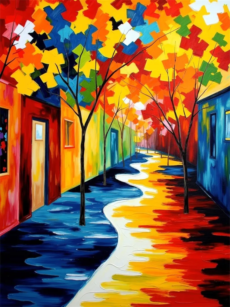 Traditional Painting Media,Girl,Style Boost,LoRA,FLUX.1