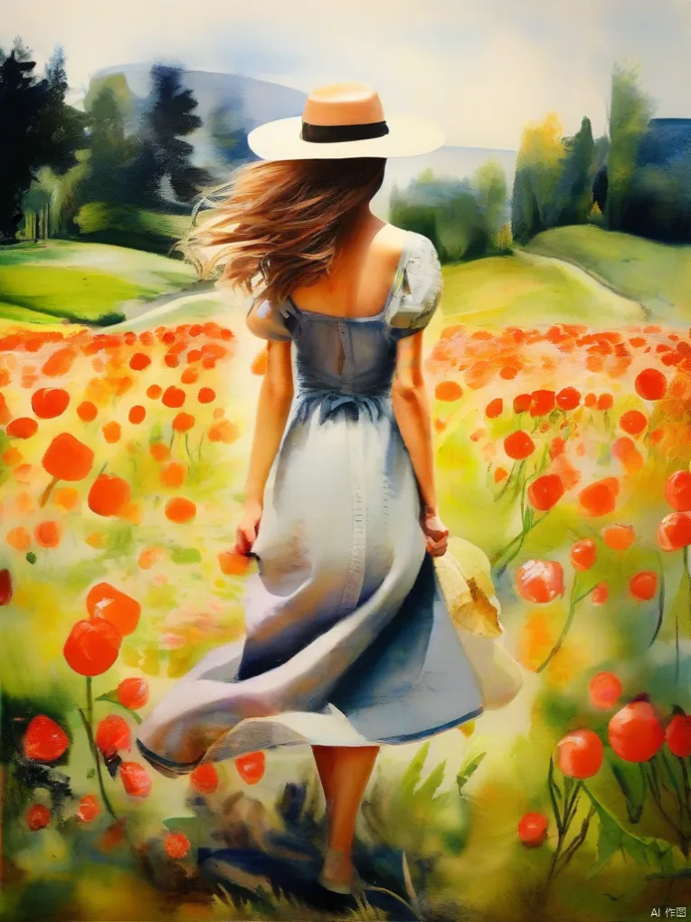 Traditional Painting Media,Boy,Style Boost,LoRA,HunyuanDiT v1.2
