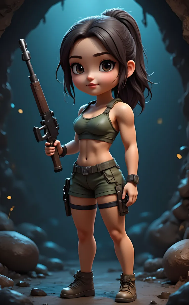 Cartoon style,Girl,Object Enhance,Checkpoint,FLUX.1