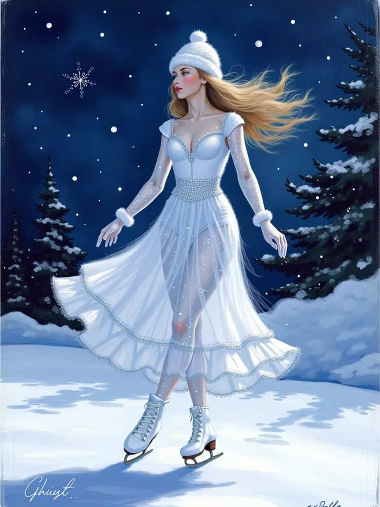 Traditional Painting Media,Girl,Style Boost,LoRA,FLUX.1