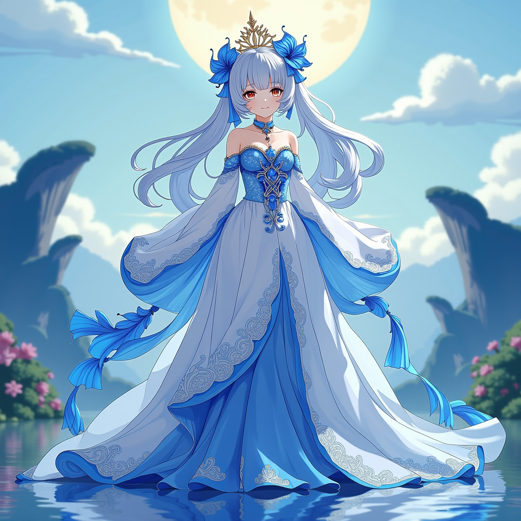 Happy Ai-Anime Game Animation Novels Games Character Standing Painting Design-FLUX.1 FLUX.1-Happy Ai