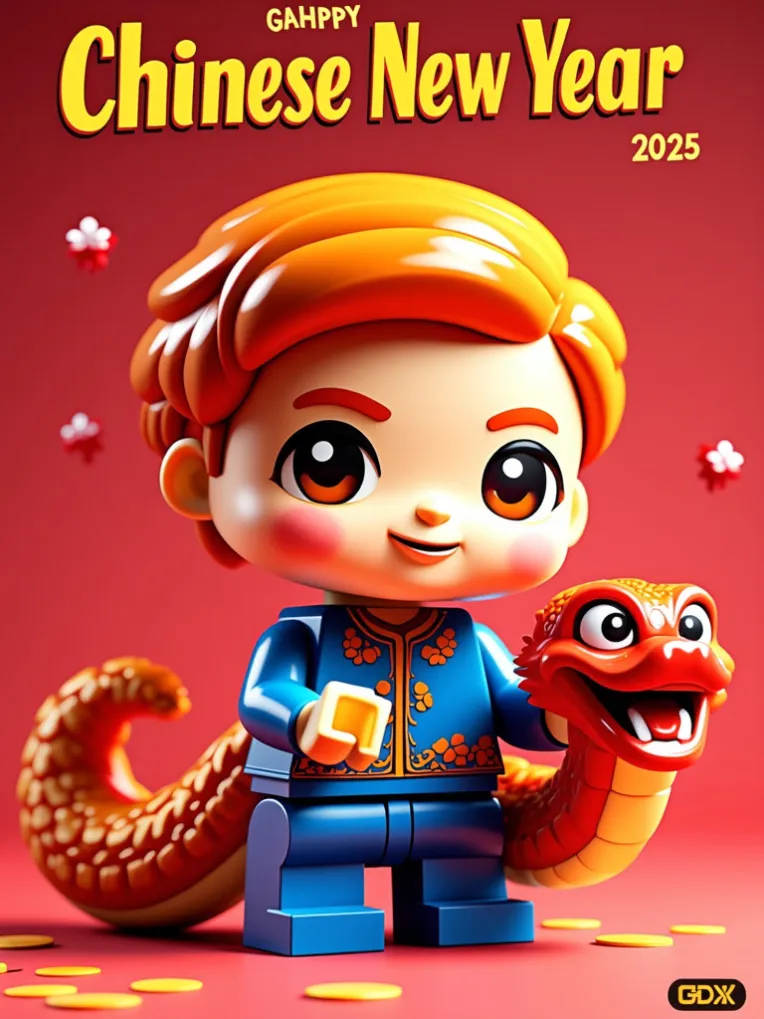 Cartoon style,Style Boost,Toy,LoRA,FLUX.1