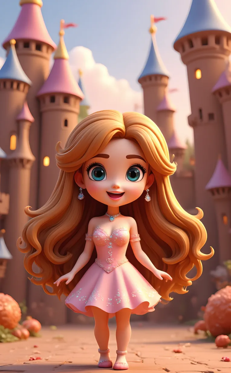 Cartoon style,Girl,Object Enhance,Checkpoint,FLUX.1