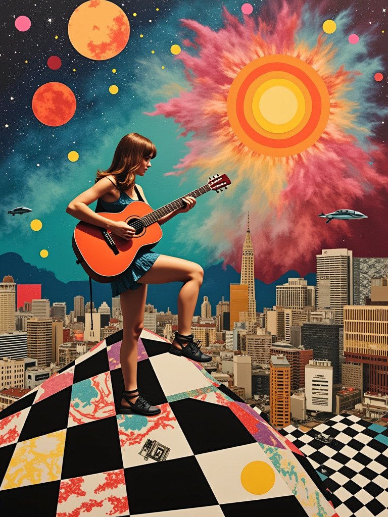 Happy Ai-fantasy mixed reality illustration Digital Art Classic Painting CGI style CG-FLUX.1 FLUX.1-Happy Ai