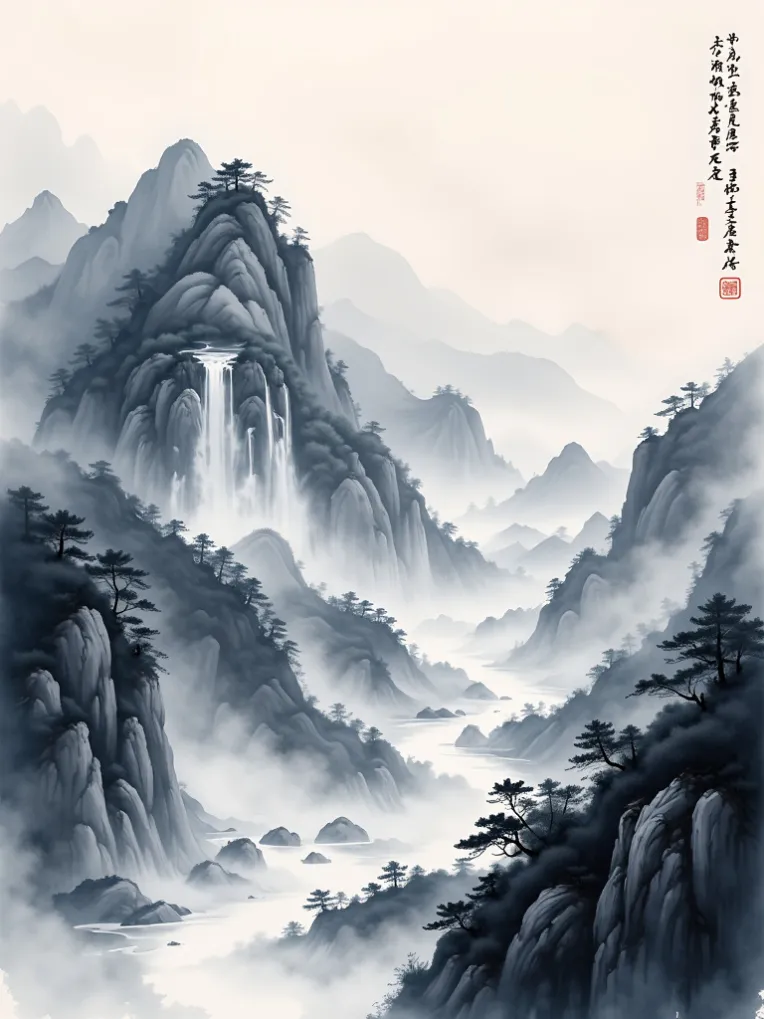 Traditional Painting Media,Style Boost,Landscape,LoRA,FLUX.1