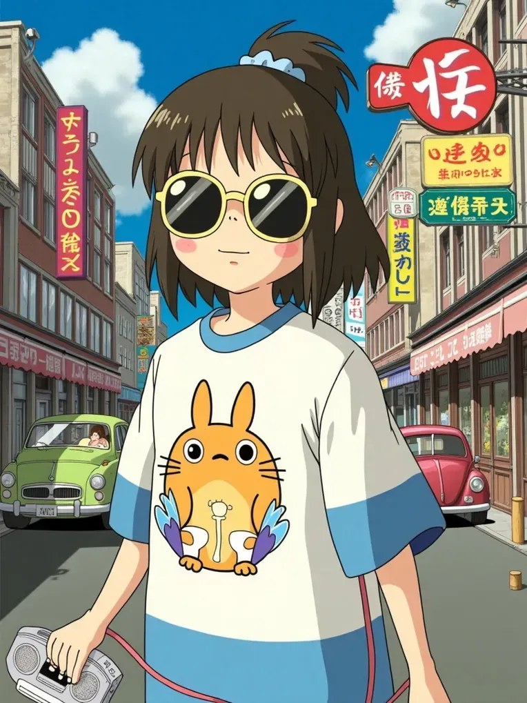 Anime Style,Girl,Style Boost,LoRA,FLUX.1