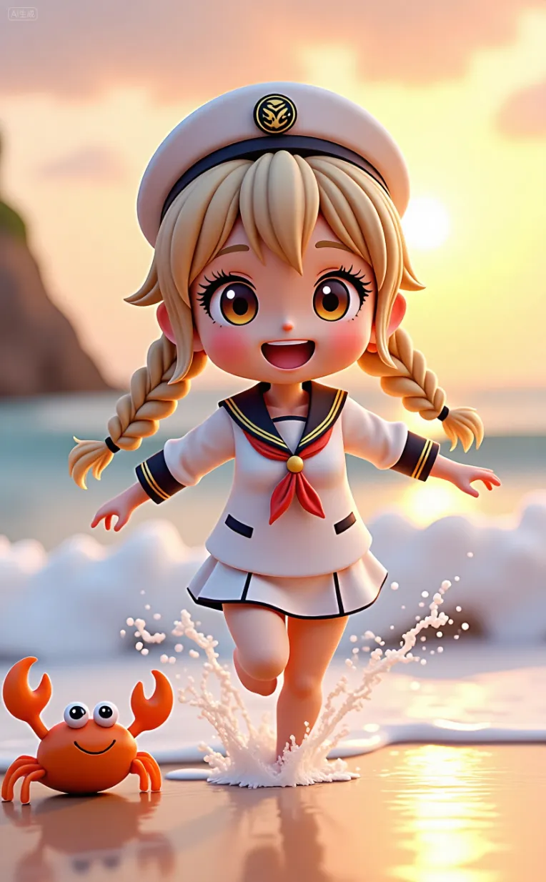 Cartoon style,Girl,Object Enhance,Checkpoint,FLUX.1