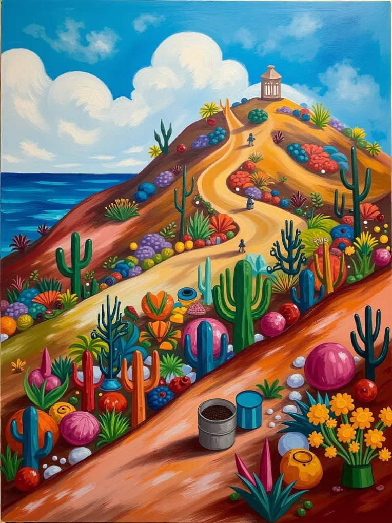 Traditional Painting Media,Style Boost,Landscape,LoRA,FLUX.1