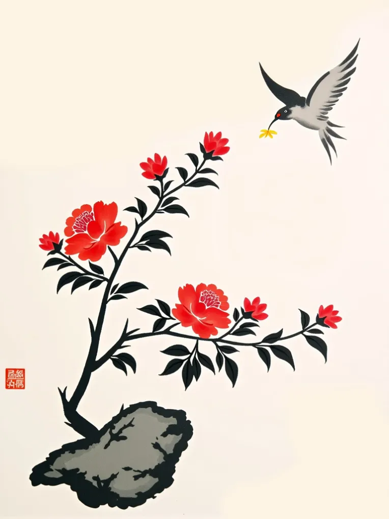 Traditional Painting Media,Style Boost,Animal,LoRA,FLUX.1