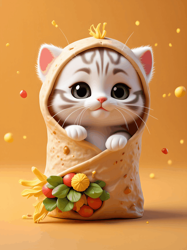 Happy Ai-Super Cute 3D Cartoon Blind Box Cartoon Style Characters Scenes 3D Icon Anime 3D Art-Flux.1 FLUX.1-Happy Ai