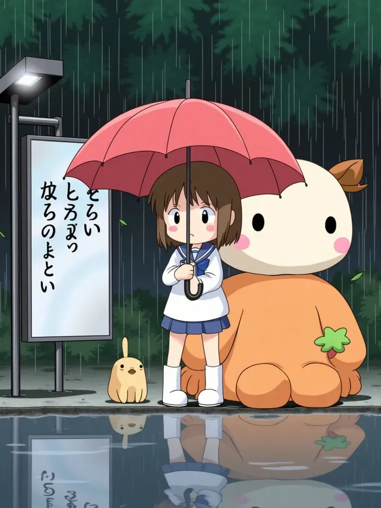 Anime Style,Girl,Style Boost,LoRA,FLUX.1