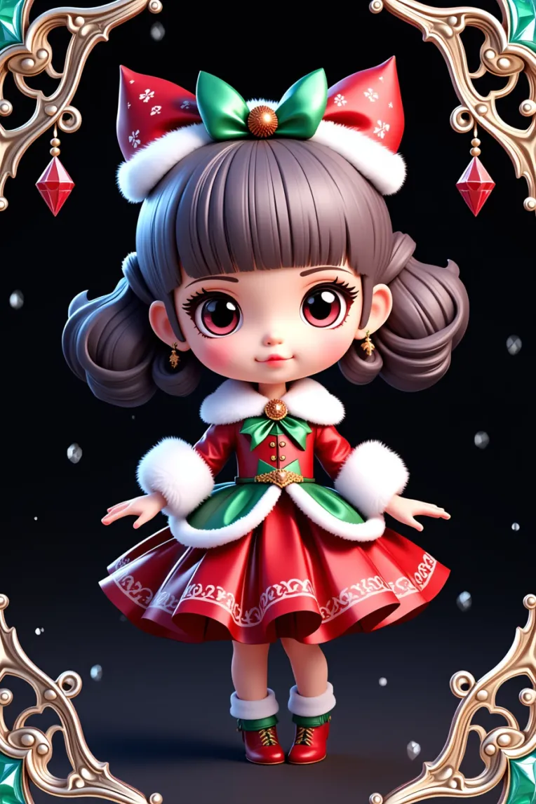 Cartoon style,Girl,Style Boost,LoRA,FLUX.1