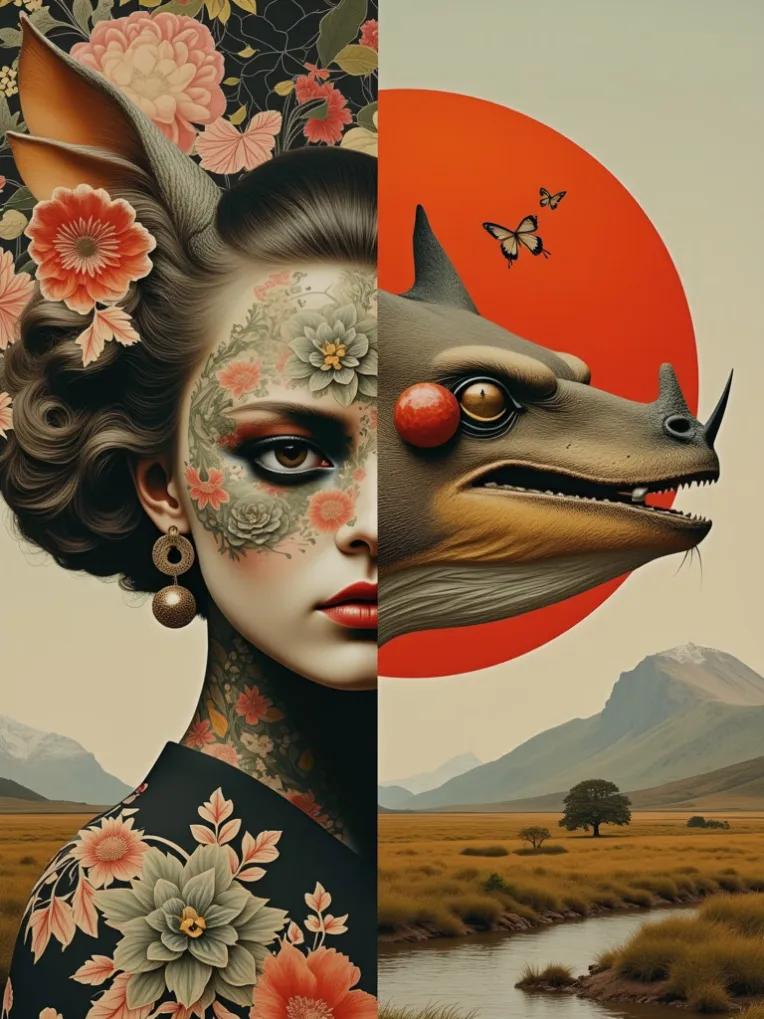 Digital Painting Media,Girl,Style Boost,LoRA,FLUX.1