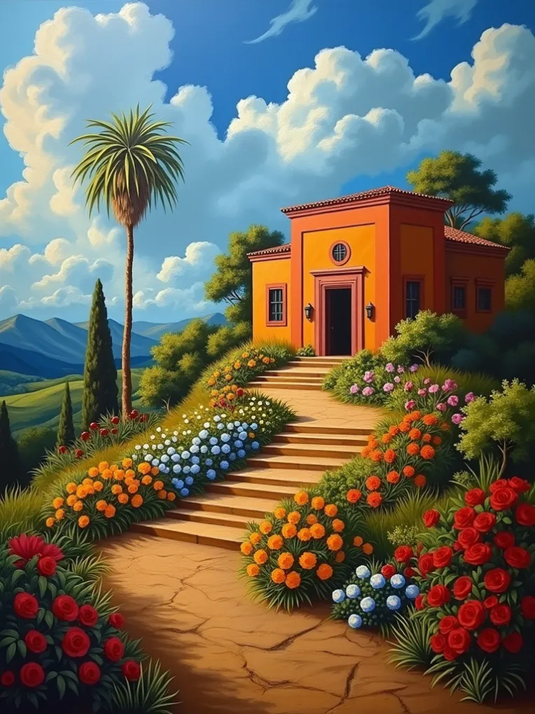 Traditional Painting Media,Style Boost,Landscape,LoRA,FLUX.1