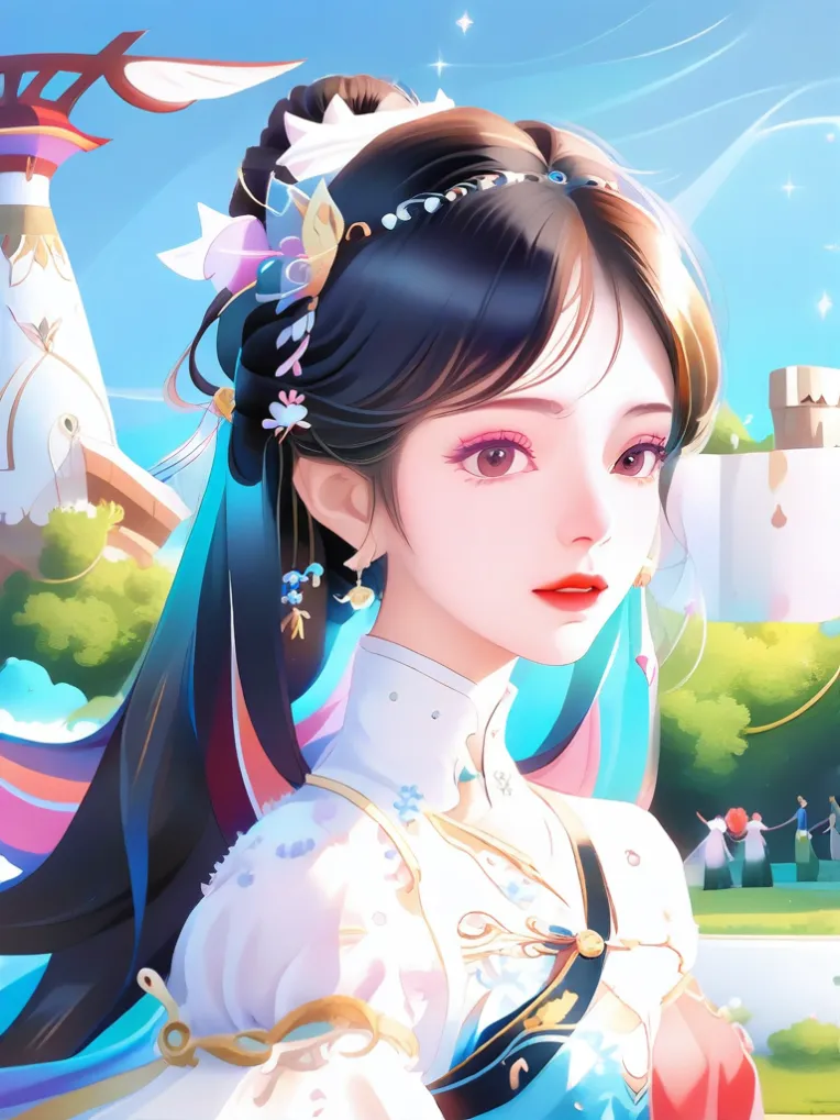 Anime Style,Girl,Style Boost,LoRA,HunyuanDiT v1.2