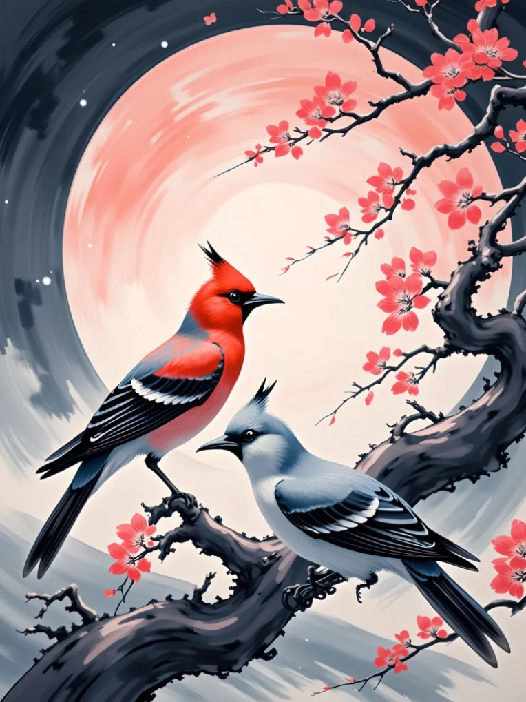 Traditional Painting Media,Style Boost,Animal,LoRA,FLUX.1
