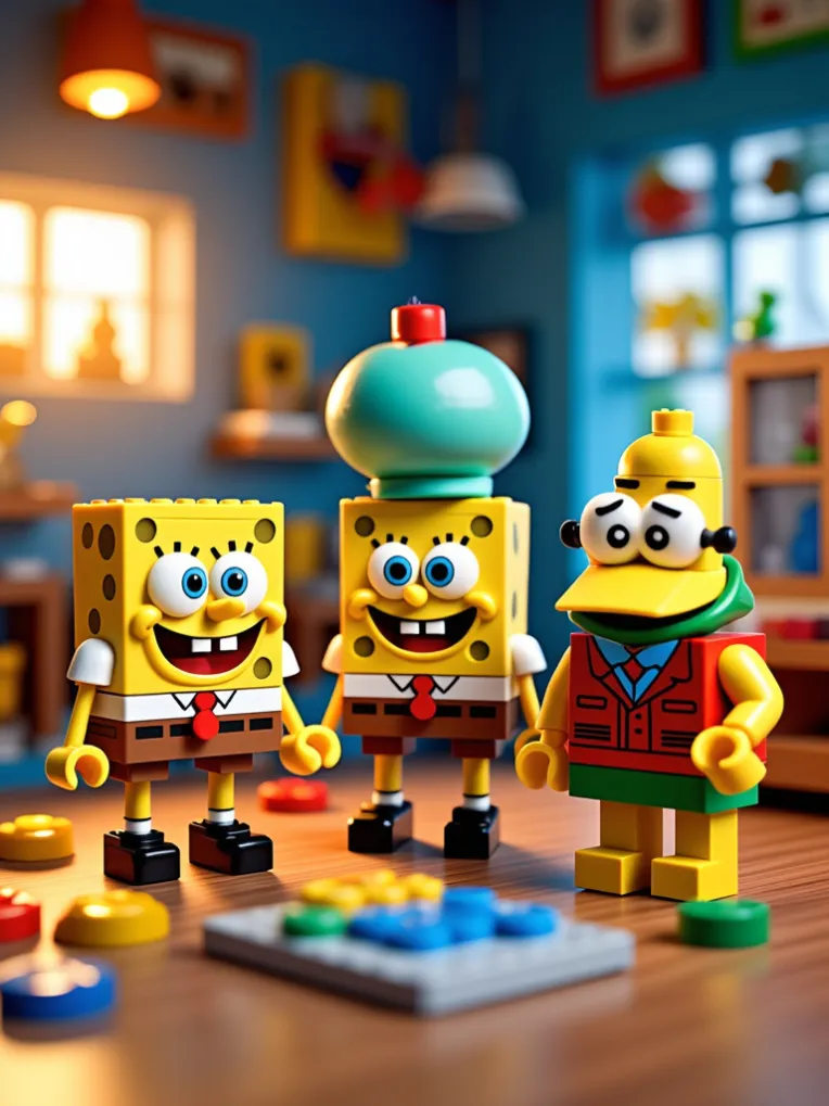 Cartoon style,Style Boost,Toy,LoRA,FLUX.1