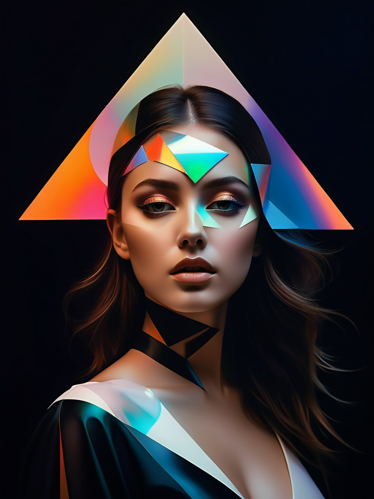 Happy Ai-fantasy mixed reality illustration Digital Art Classic Painting CGI style CG-FLUX.1 SDXL-Happy Ai