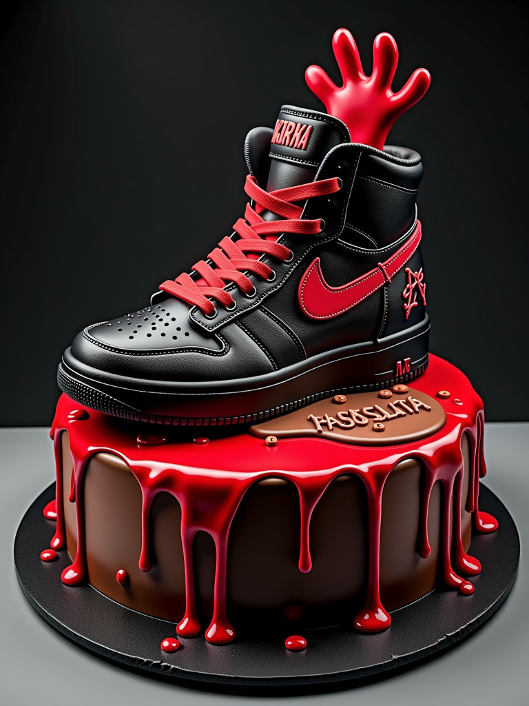 Happy Ai-Creative Cakes Art Dessrts Design Baking 3D Art Food Products Design Products Poster-FLUX.1 FLUX.1-Happy Ai