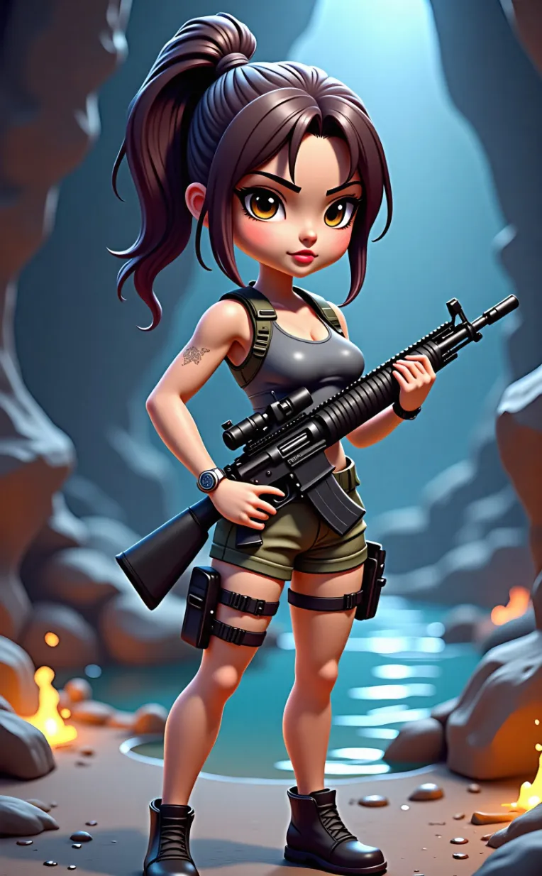 Cartoon style,Girl,Object Enhance,Checkpoint,FLUX.1