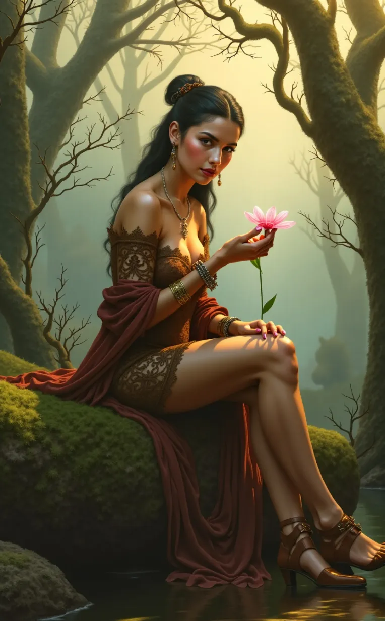 Traditional Painting Media,Style Boost,Landscape,LoRA,FLUX.1