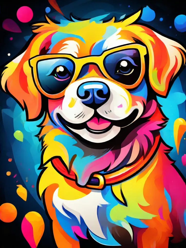 Digital Painting Media,Style Boost,Animal,LoRA,HunyuanDiT v1.2