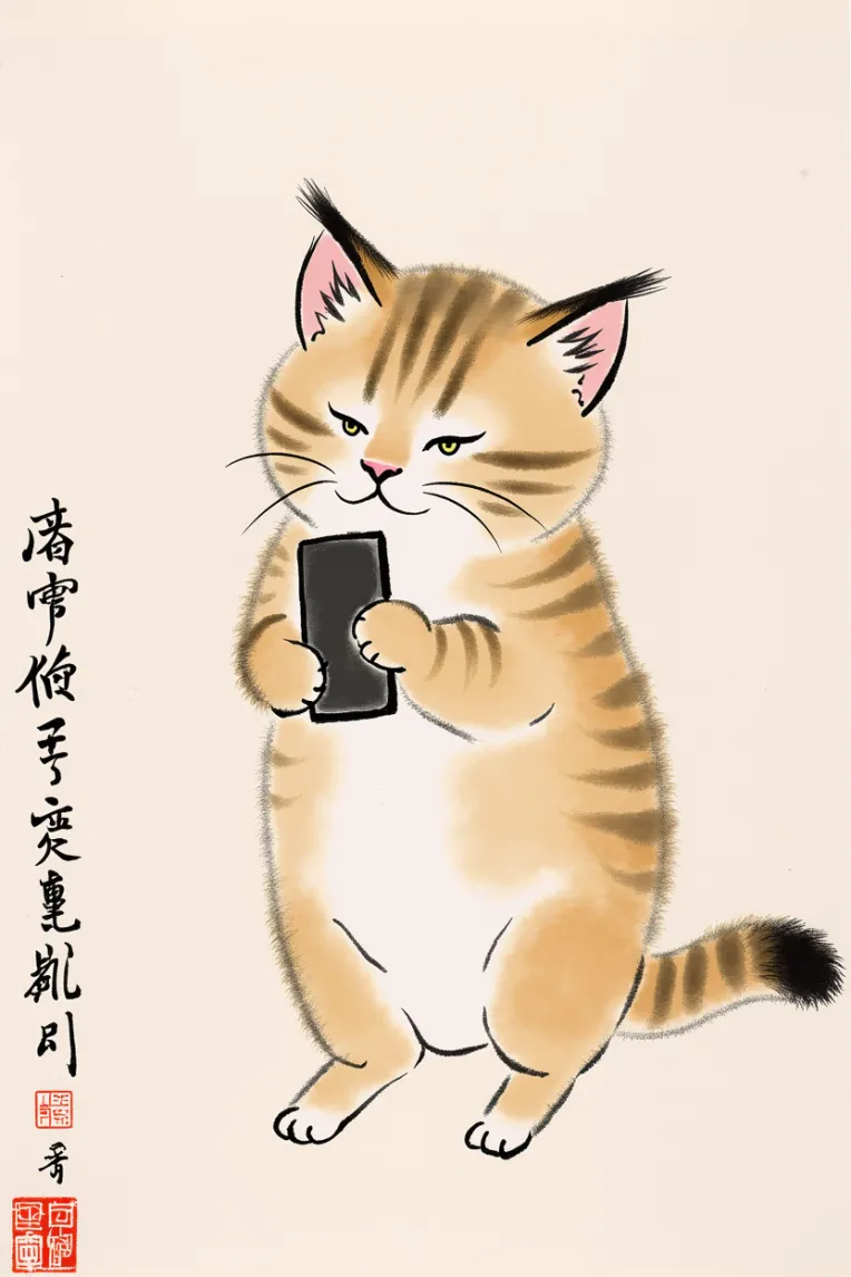 Traditional Painting Media,Style Boost,Animal,LoRA,FLUX.1