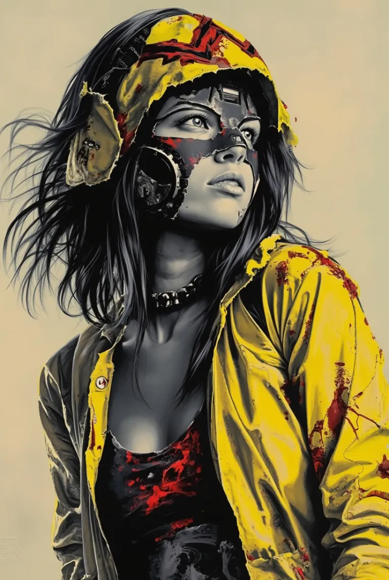 Digital Painting Media,Girl,Style Boost,LoRA,FLUX.1