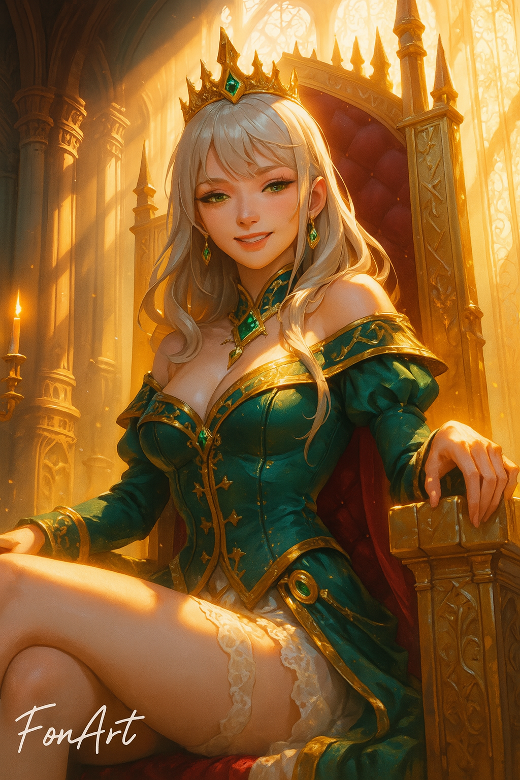 Queen of Emerald Light 1
