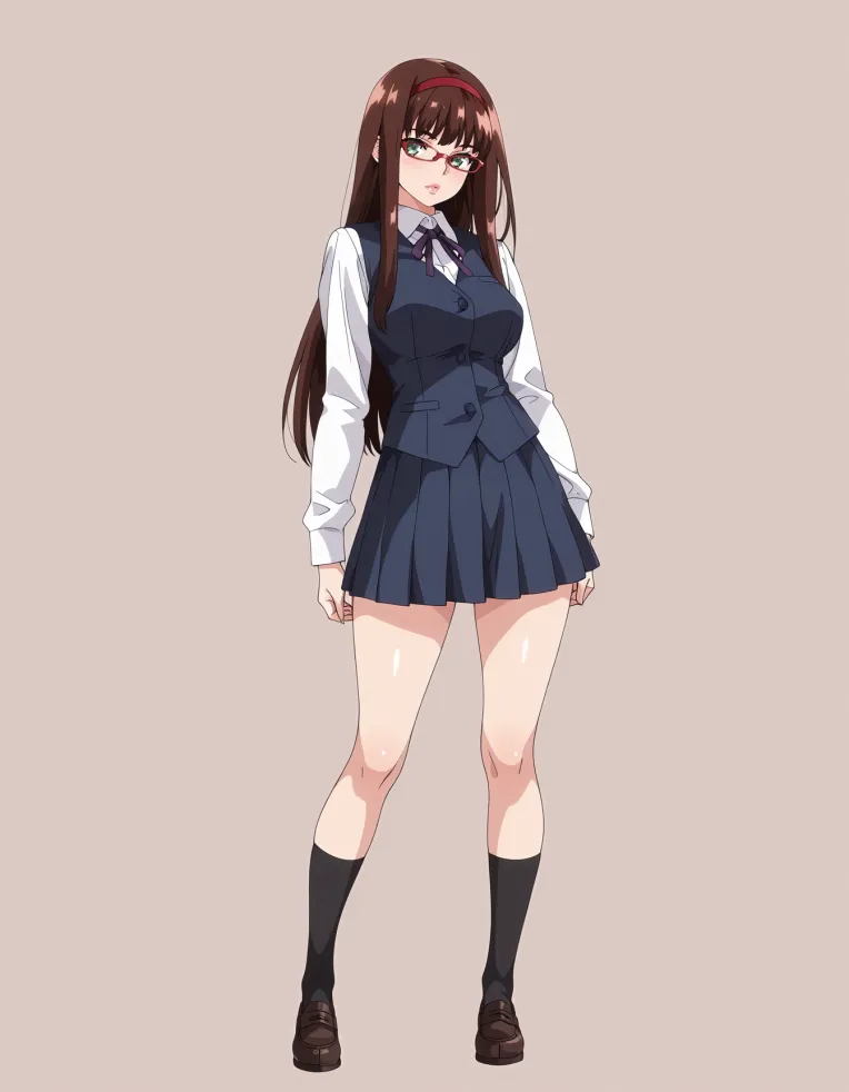 Anime Style,Physical/Facial feature,LoRA,Illustrious