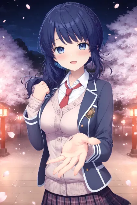 Anime Style,Girl,Physical/Facial feature,LoRA,Illustrious