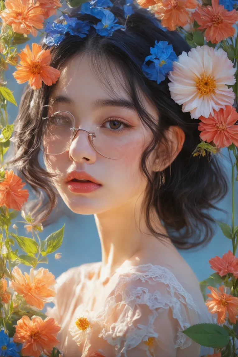 Portrait Photography,Girl,Physical/Facial feature,LoRA,FLUX.1