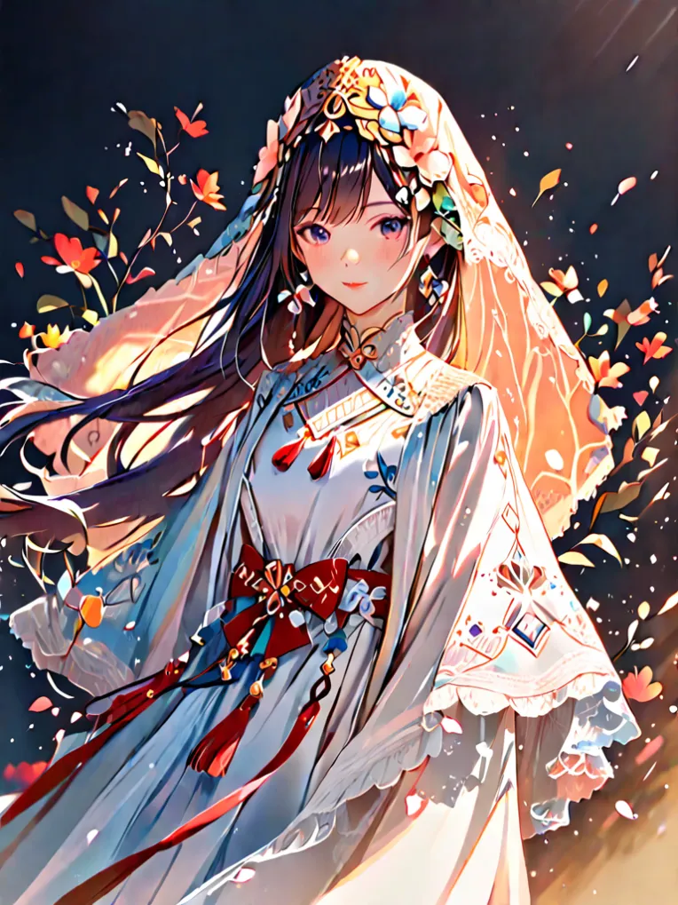 Digital Painting Media,Girl,Object Enhance,LoRA,SDXL