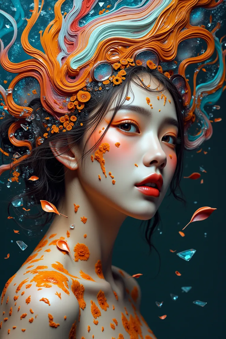 Anime Style,Girl,Physical/Facial feature,LoRA,FLUX.1