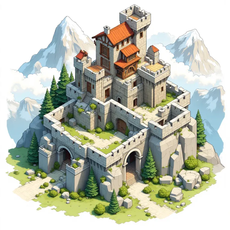 Digital Painting Media,Building,Style Boost,LoRA,FLUX.1