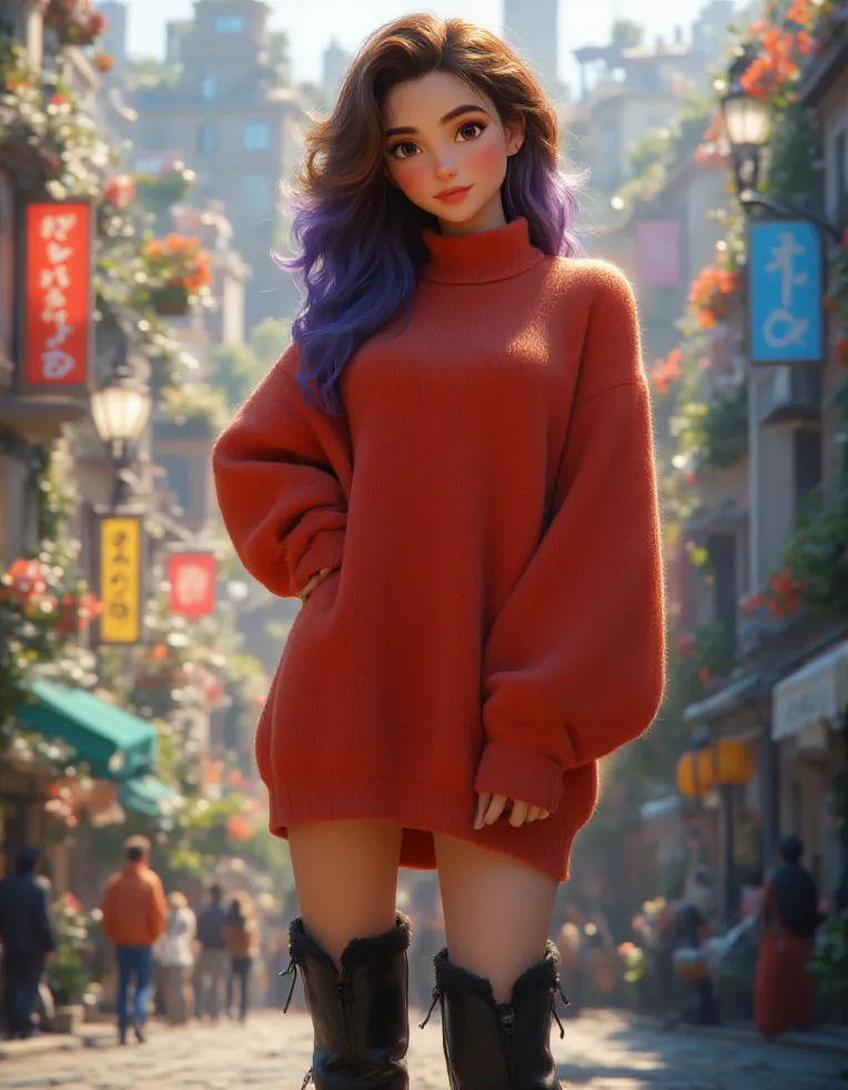 Anime Style,Girl,Style Boost,LoRA,FLUX.1