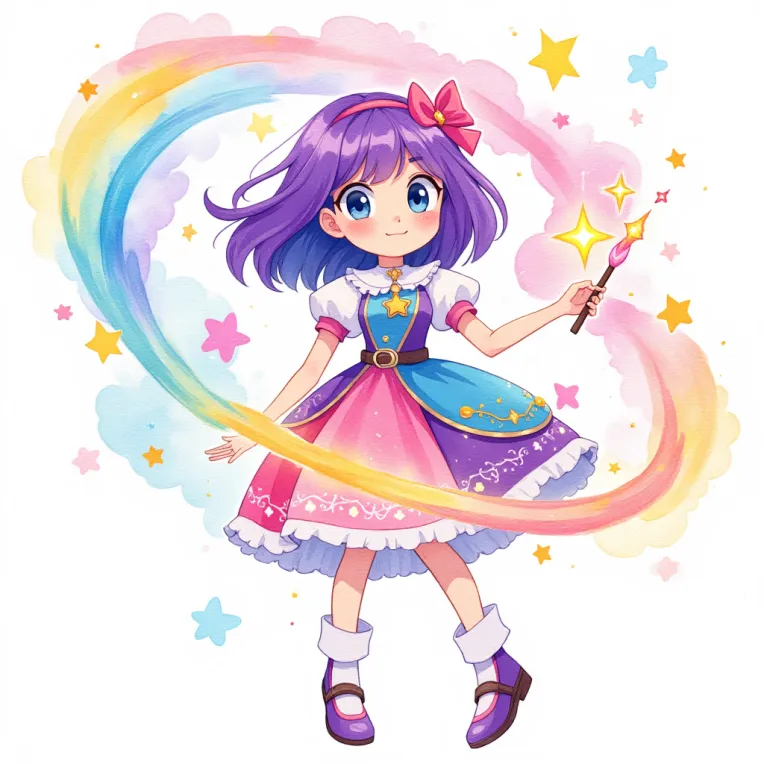 Anime Style,Girl,Style Boost,LoRA,FLUX.1