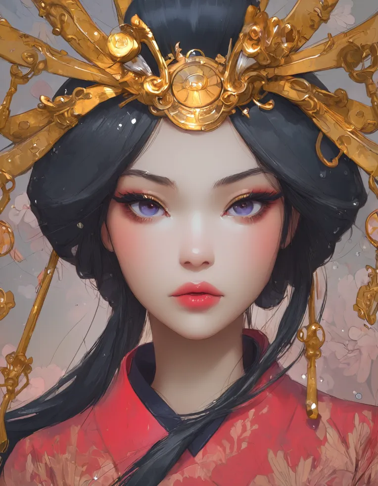 Traditional Painting Media,Girl,Style Boost,Checkpoint,Illustrious