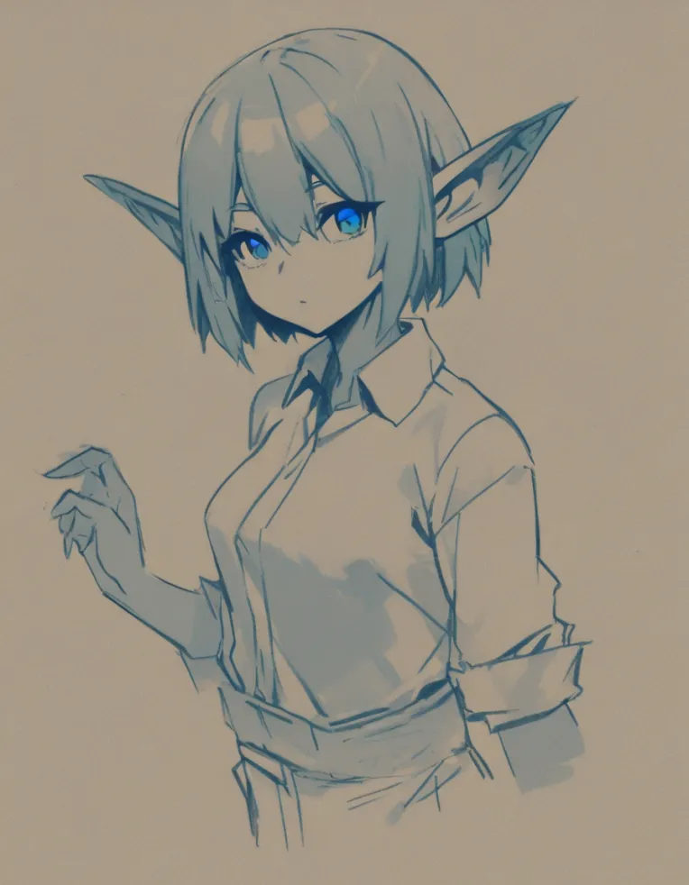 Traditional Painting Media,Girl,Style Boost,Checkpoint,Illustrious