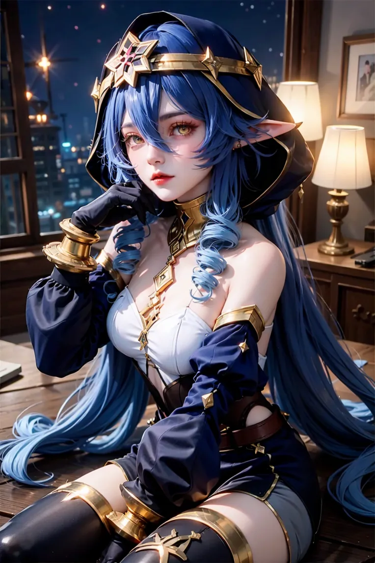 CGI style,Anime Character,Girl,LoRA,SD 1.5