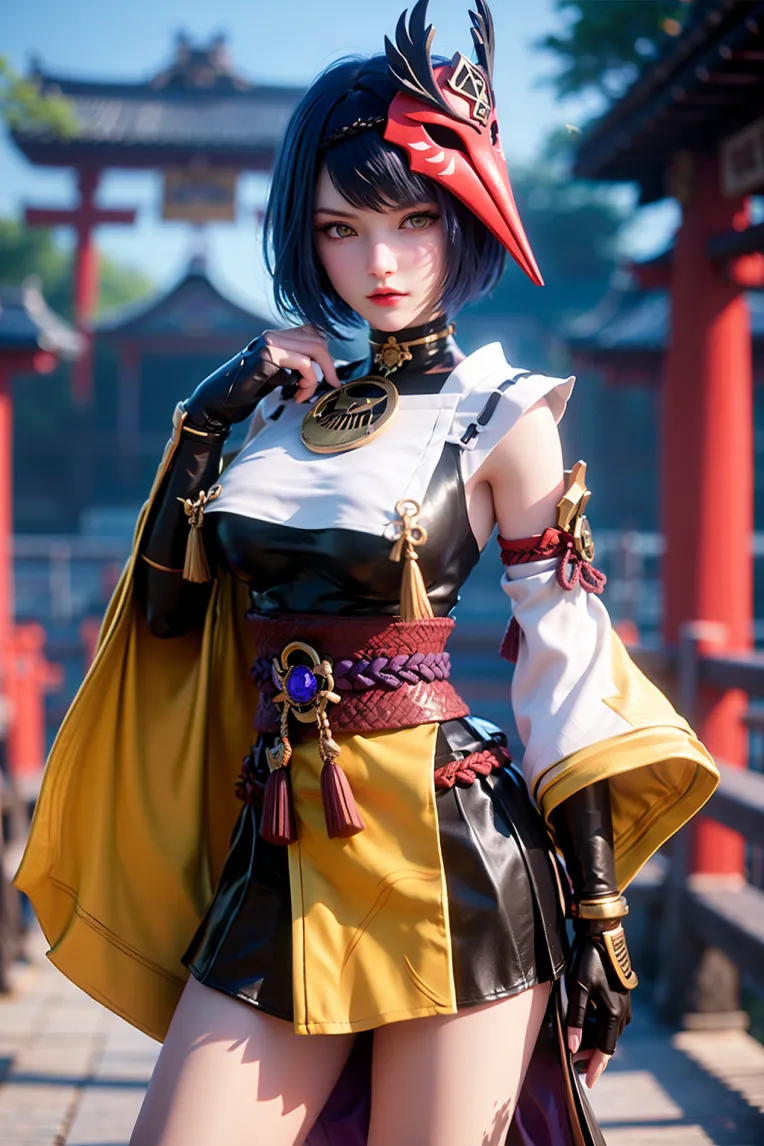 CGI style,Anime Character,Girl,LoRA,SD 1.5