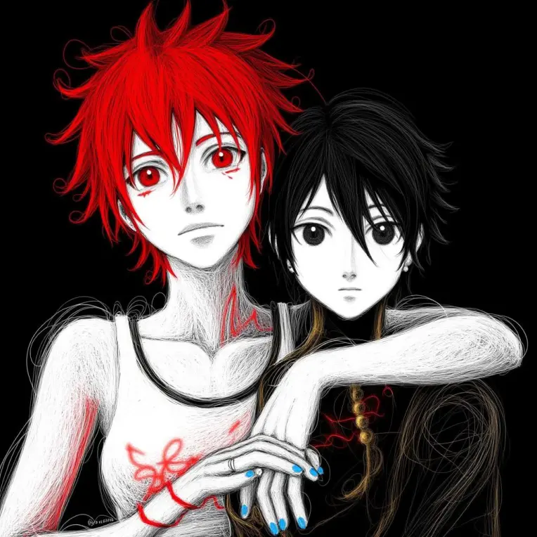 Hand-Drawn,Traditional Painting Media,Girl,LoRA,FLUX.1