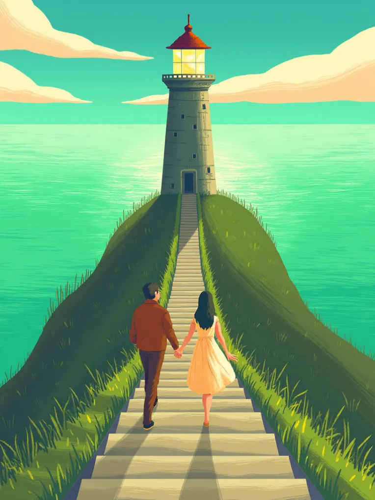 Flat Illustration,Style Boost,Landscape,LoRA,FLUX.1