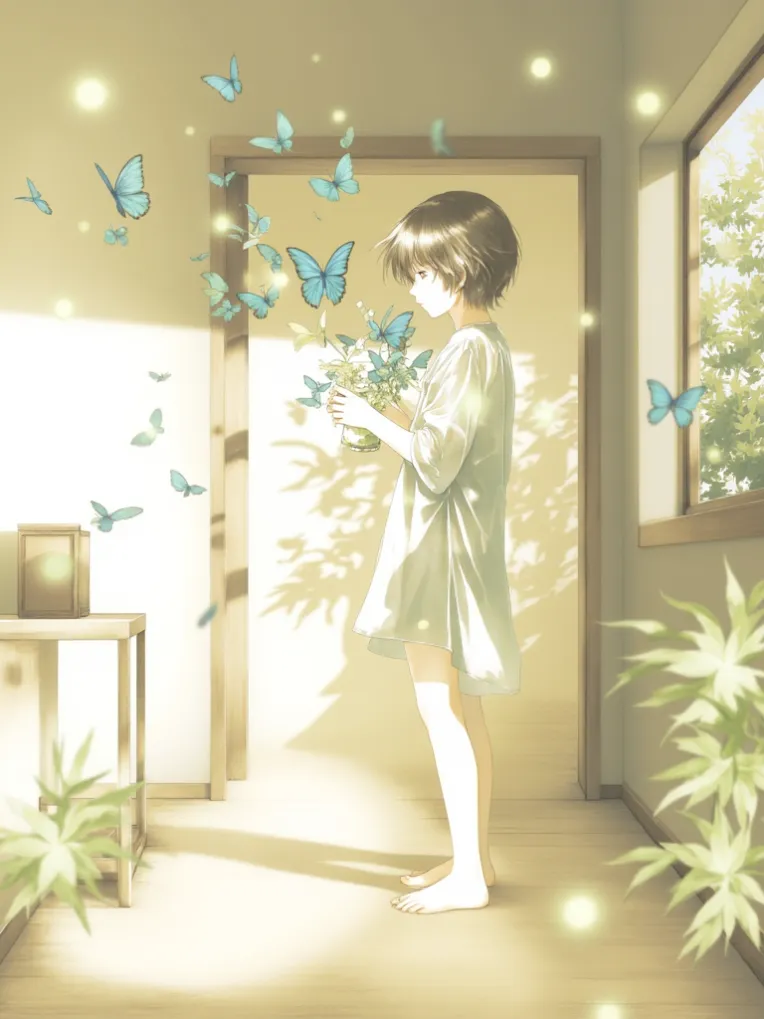 Flat Illustration,Boy,Style Boost,LoRA,FLUX.1