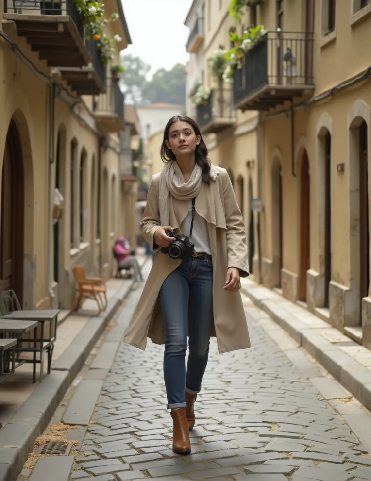 Realistic,Street Photography,Girl,Checkpoint,FLUX.1