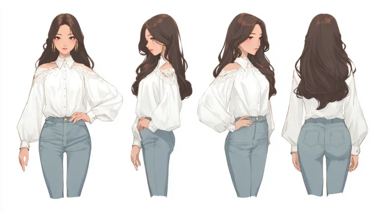 Anime Style,Girl,Character,LoRA,