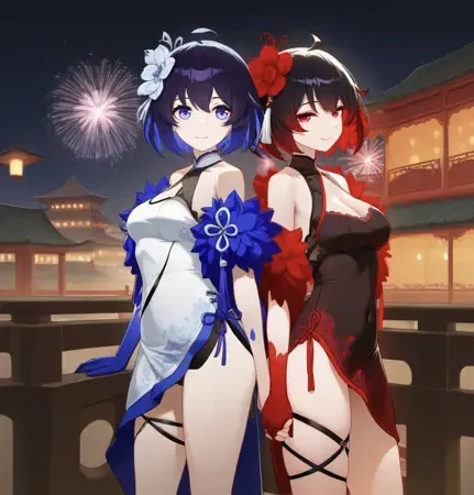 Anime Style,Girl,LoRA,Illustrious