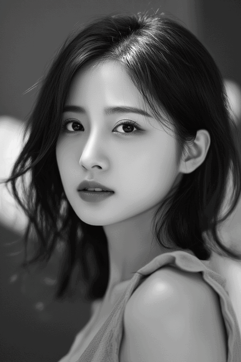 BLACK & WHITE PORTRAIT BLACK & WHITE