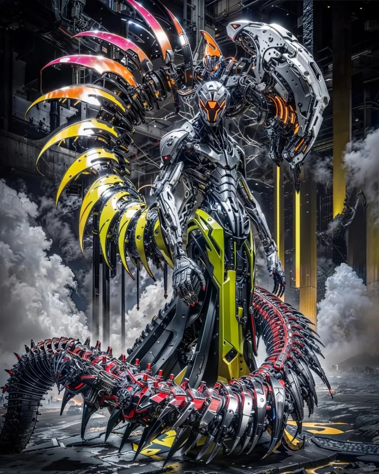 Mecha,Character,Surreal photography,LoRA,FLUX.1