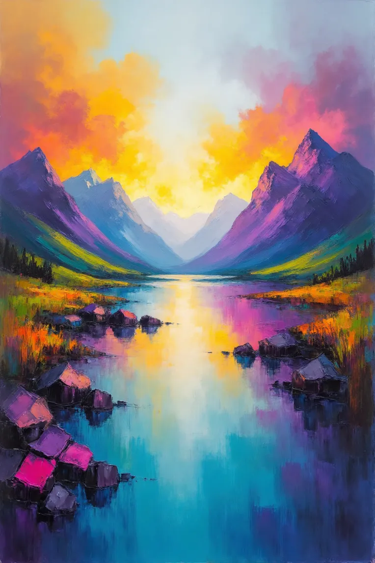 Illustration,Style Boost,Landscape,LoRA,FLUX.1